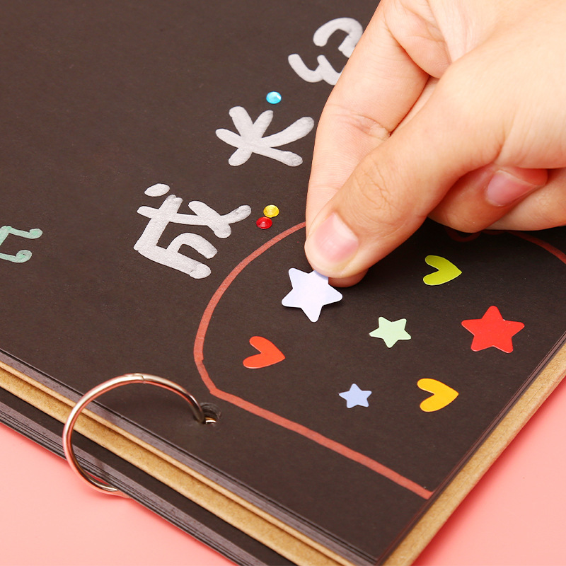 儿童相册diy成长记录收集纪念手册幼儿园宝宝手工自制画册材料包