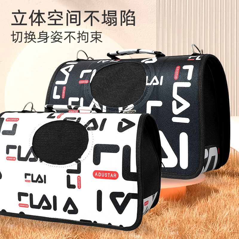 Manufacturer Oxford Cloth Folding Portable Three-Piece Set Cat Bag Pet Bag Shoulder Bag Pet Supplies