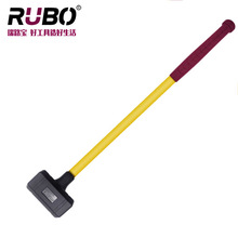 RUBO瑞路宝防震橡胶锤皮锤 地板瓷砖轴承安装锤无弹力钣金锤大锤