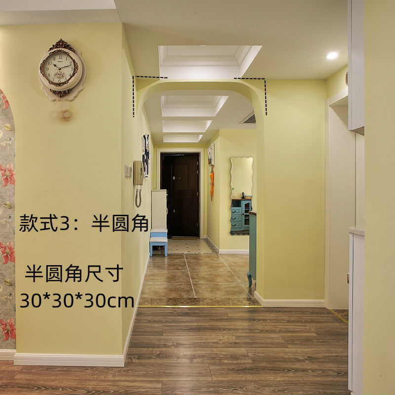 加厚梁托高密度泡沫板梁托拱门中欧式过道垭口半圆造型光面装饰