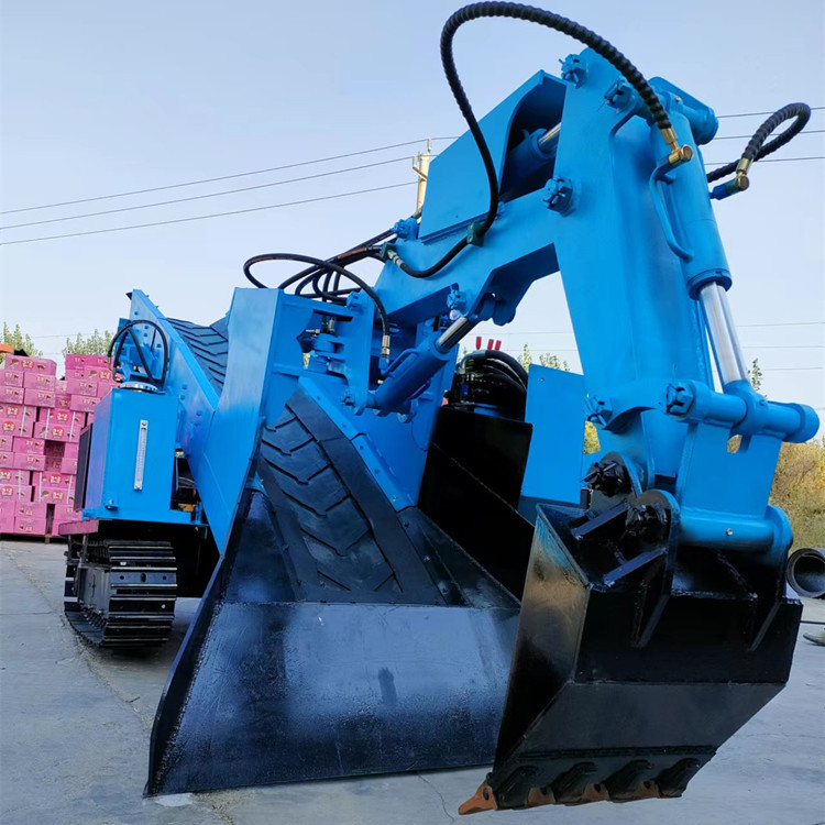 挖斗式隧道扒渣机 矿用扒渣机  矿山出渣扒碴机 安标产品放心用
