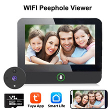 2023 WIFI Video&Audio Peephole Viewer 4.3" Screen Doorbell