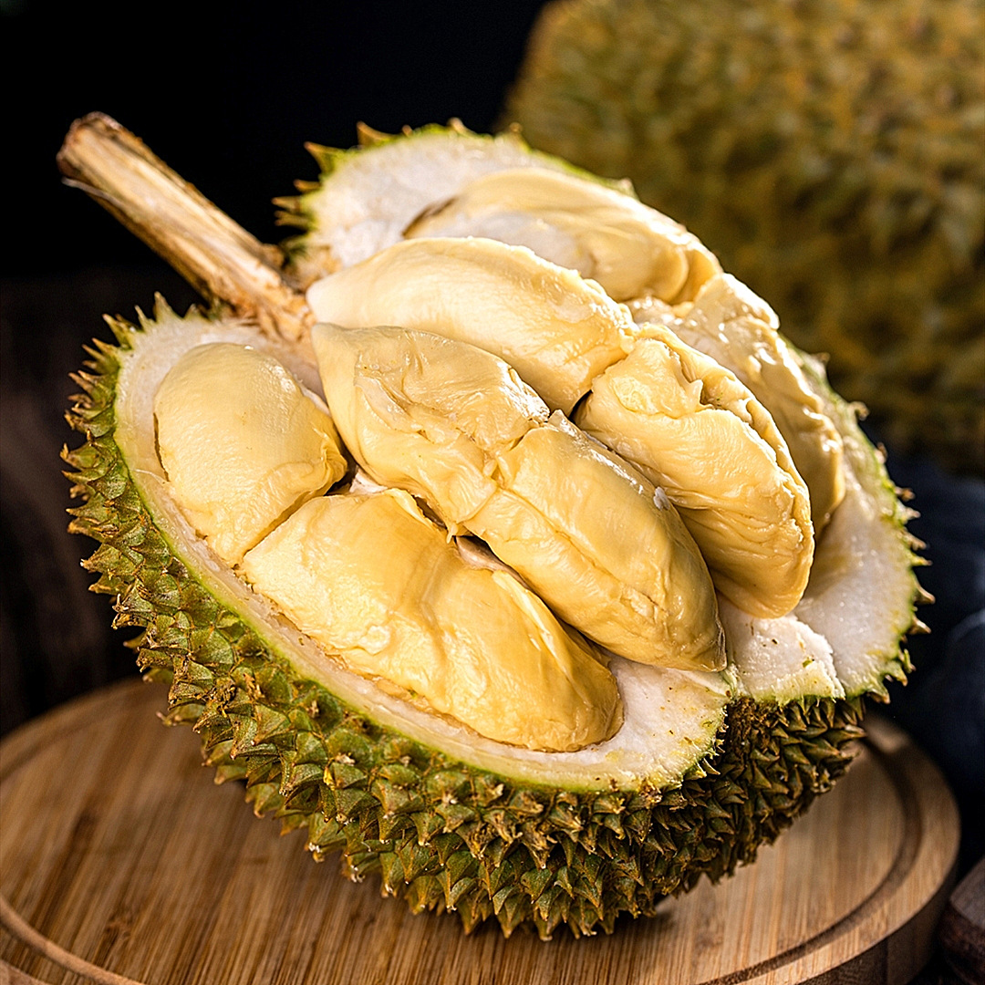 泰国老树甲仑榴莲a果包4房果肉 新鲜水果