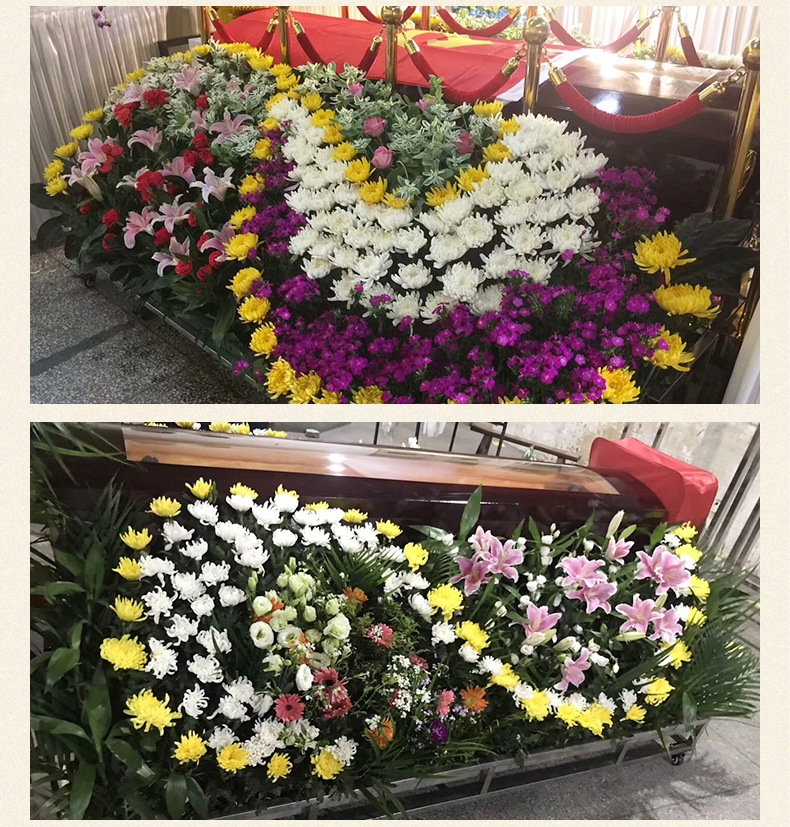 供应碧玉宫一次性殡葬用品一次性制冷火化棺一次性冰棺中式棺材