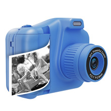 跨境儿童打印相机拍立得高清数码自拍卡通玩具DIY小单反迷你相机