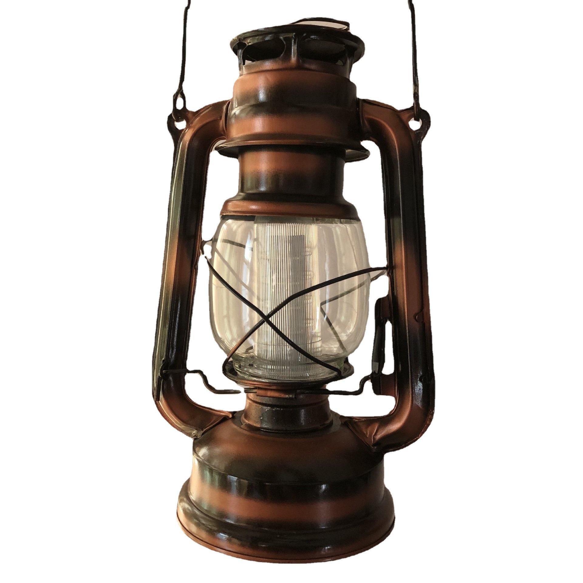 跨境复古户外照明马灯充电手提led应急野营帐篷装饰煤油灯桅灯