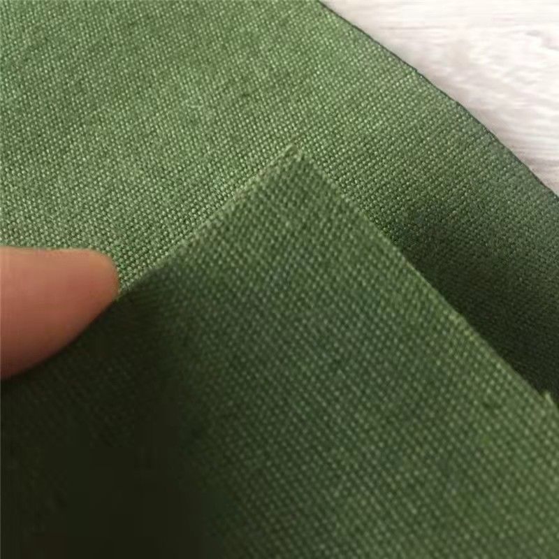 军绿色帆布防水防尘布料工业帆布布料帐篷叠被子加厚帆布面料防潮