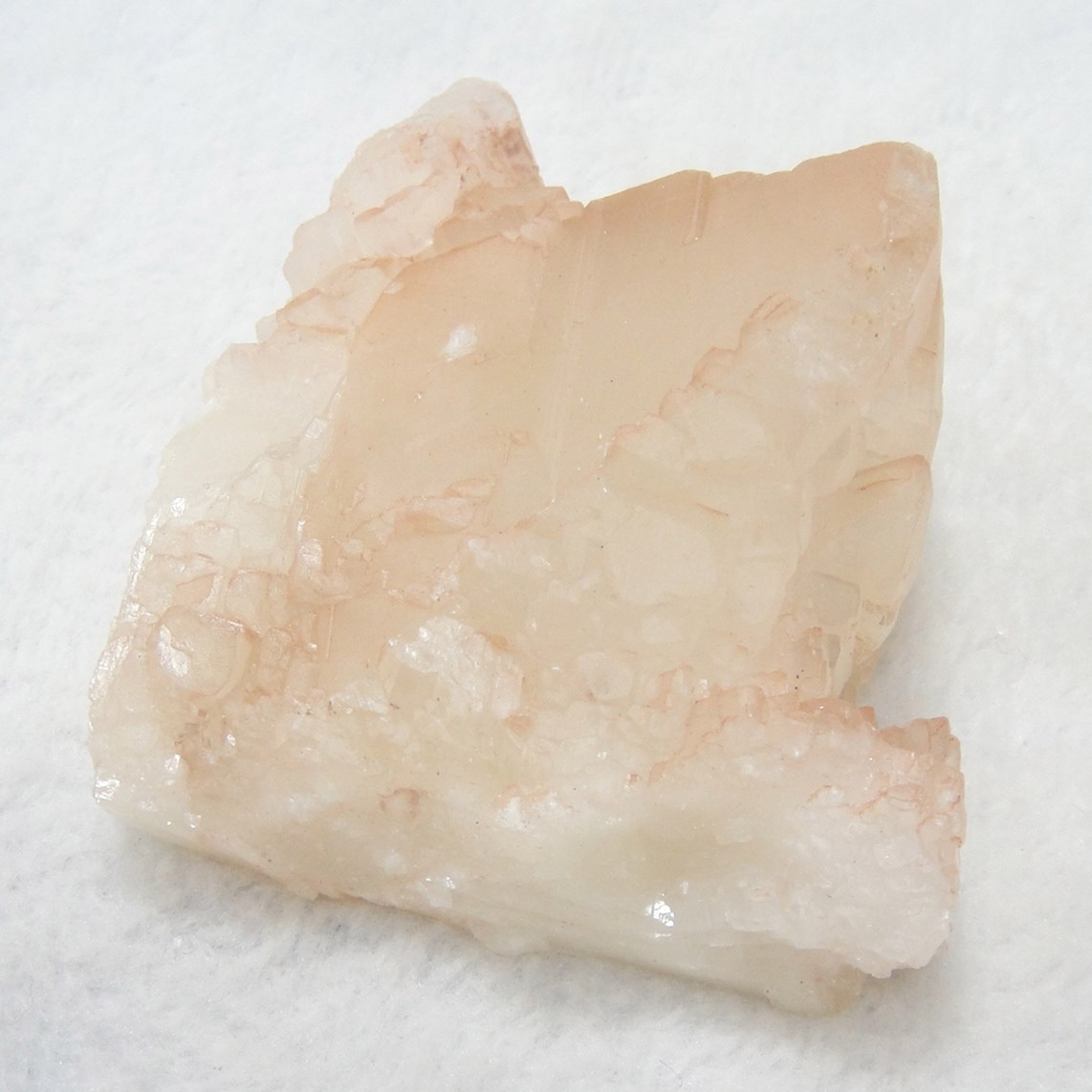 天然粉红色方解石晶体 矿石原石标本水晶石 情人节送礼 百克计价