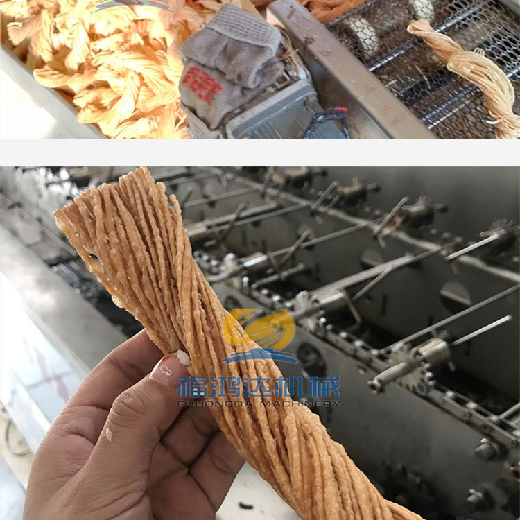 供应金丝馓子油炸机 河南炸馓子油炸机 商丘炸馓子油炸机