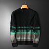 man Long-sleeved sweater 2022 Autumn and winter new pattern Wool knitting Sweater Primer Pullover