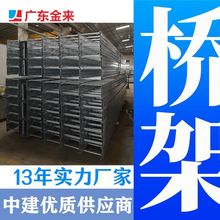 广东佛山镀锌电缆桥架喷塑槽式防火线槽 定制不锈钢镀锌梯式桥架