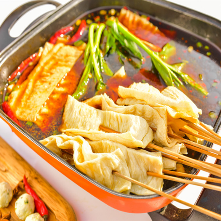 面筋片台湾鱼骨面筋火锅食材麻辣烫卤煮凉拌干货面筋串辣条