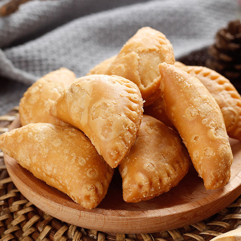 广东酥角新年食品传统糕点 酥脆广东油角仔油炸饺子广东特色美食