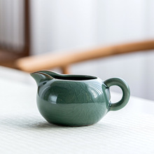 陶瓷公道杯茶漏套装功夫茶具配件分茶器加厚耐茶海热玻璃汝窑