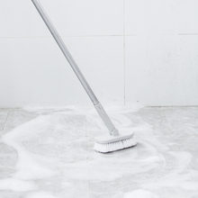 3DWF卫生间地刷海绵刷厨房厕所地砖瓷砖伸缩长柄可旋转无死角清洁