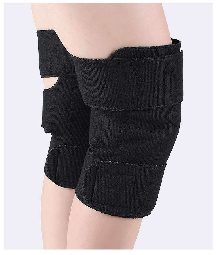 托玛琳自发热护膝点阵防寒保暖护具膝关节穴位护膝可调节磁石护膝