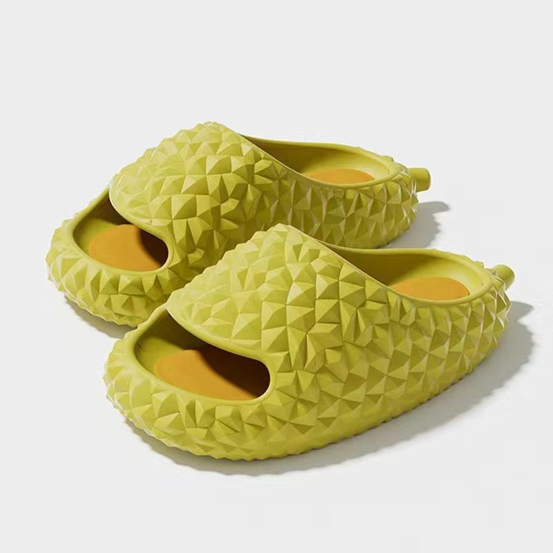 Women's Summer Durian Couple Home Slippers Men's Online Red Personality Fashion Outdoor Sandals Spot Wholesale