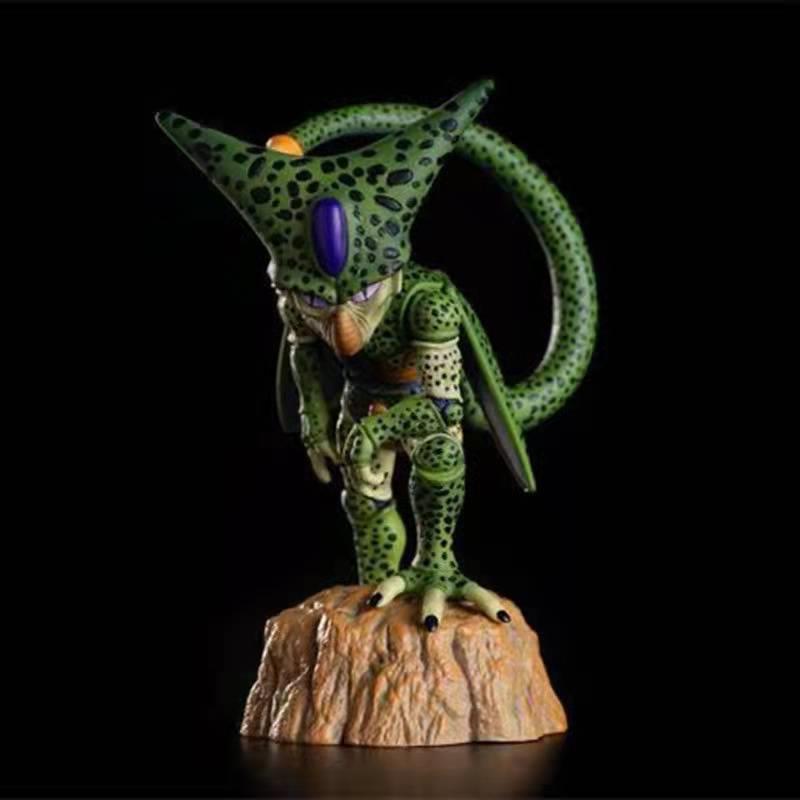 七龙珠 q版 站姿沙鲁 车载 盒装 模型 公仔 摆件 动漫手办