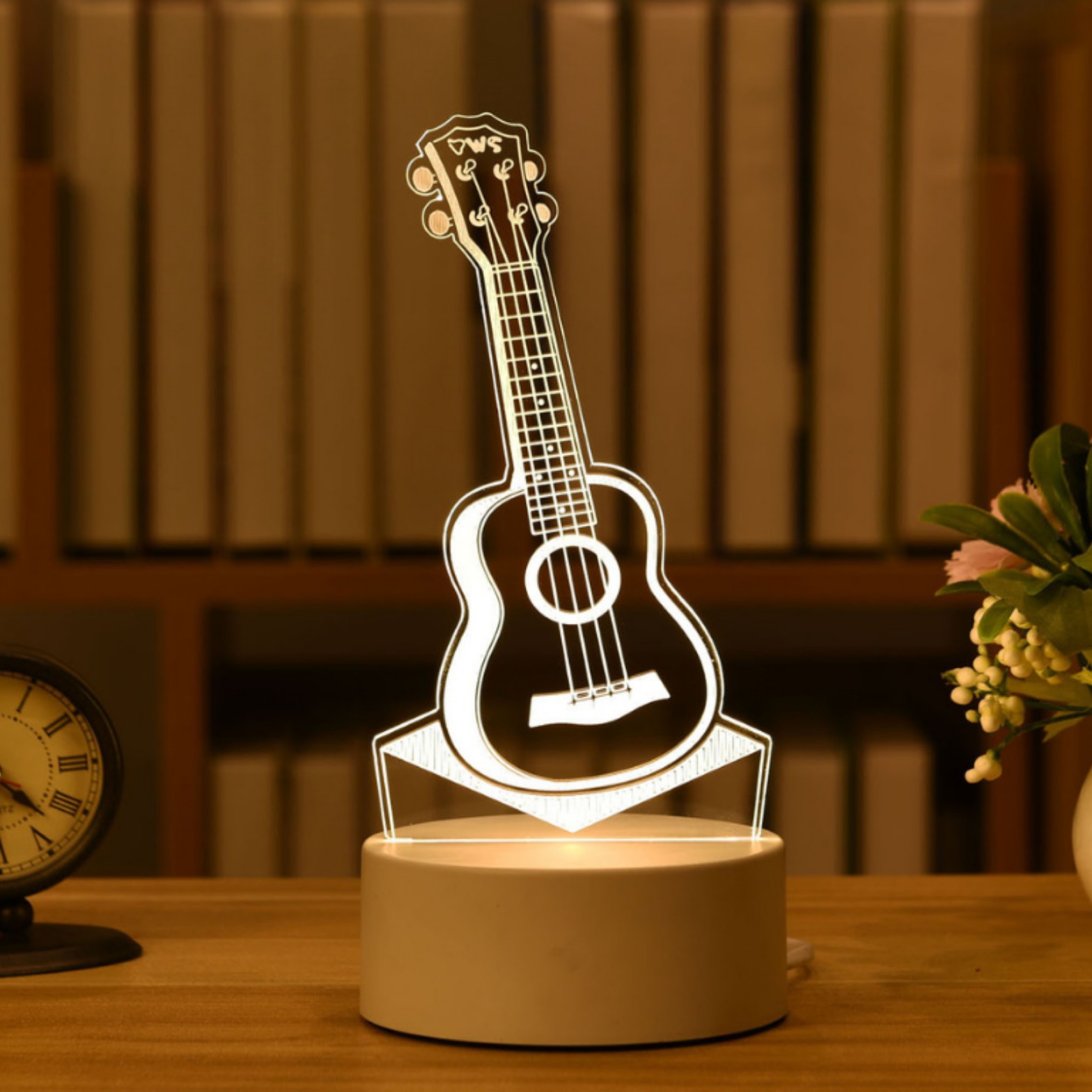 跨境热销创意插电3D小夜灯儿童节圣诞礼品礼物卧室床头小台灯