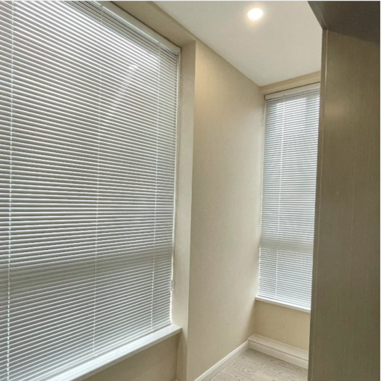 百叶窗 办公窗帘遮光铝合金百叶窗帘 拉珠横百叶广州批发工厂现货