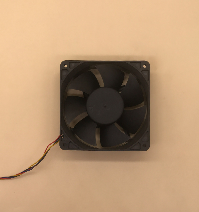 亿达12038 12v 1.34a暴力蚂蚁s7 s9 t17矿机显卡机箱散热风扇12cm