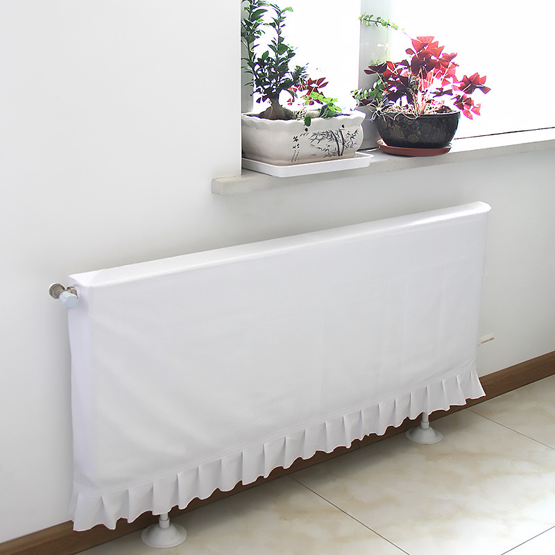 防尘罩老式暖气片遮挡装饰盖布布艺防尘布暖气罩家用新款