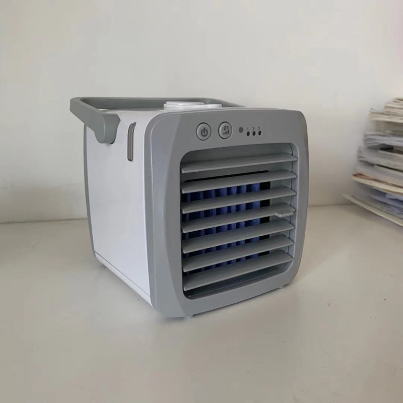新款迷你冷风机家用桌面制冷小型空调移动加湿水冷风扇源头工厂