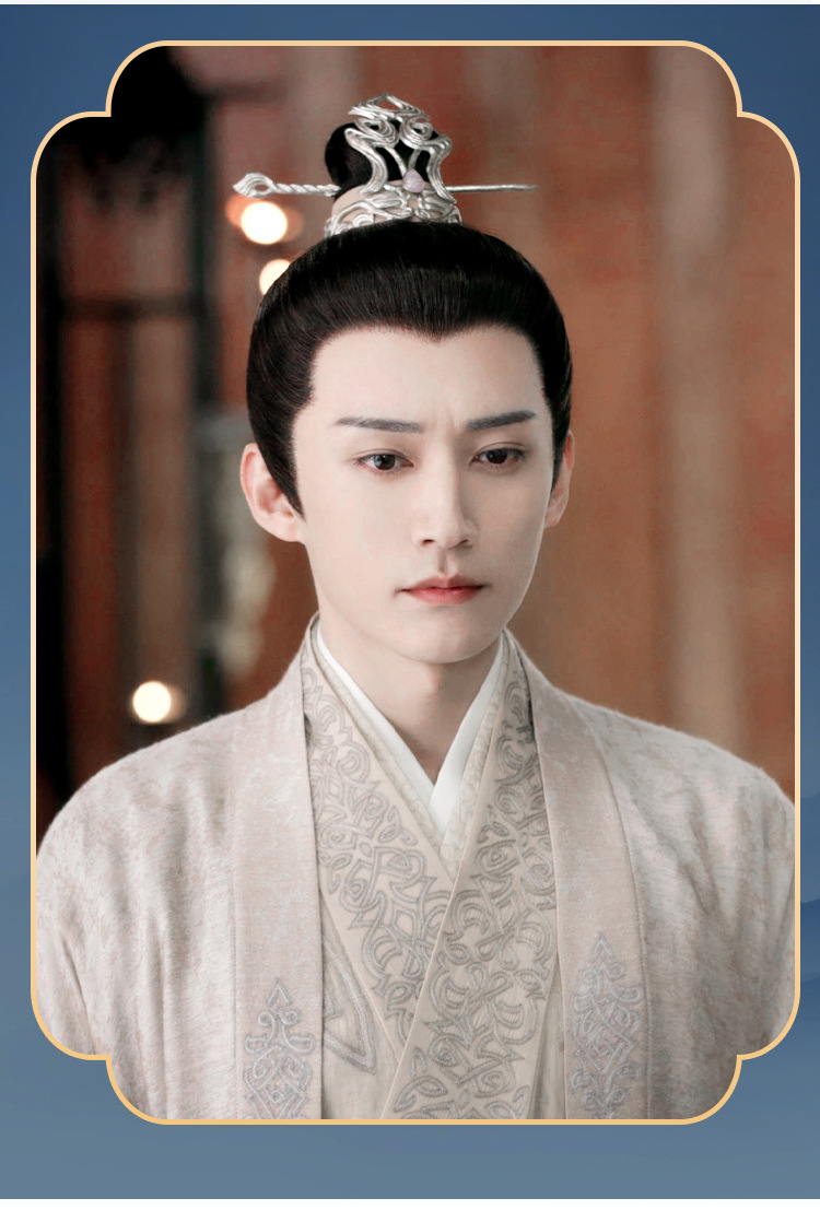 古风男整顶假发套短发机制假发黑cos古装全头套演出男汉服发套