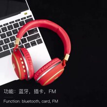 定制工厂批发LX-510BT头戴式5.0有线无线蓝牙折叠式插卡音乐耳机