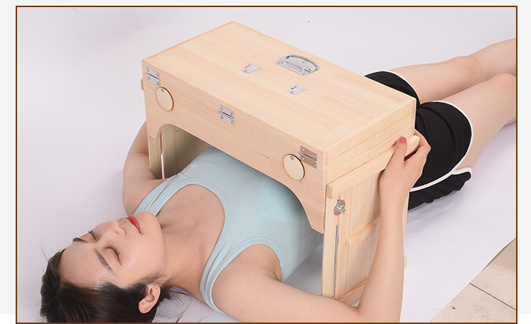 多部位艾灸盒松木制通用全身艾灸箱腰部腹部随身灸家用熏蒸仪器具