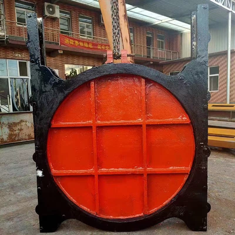铸铁镶铜圆闸门 方闸门 污水闸阀 排水口止水铸铁闸门 手电启闭机