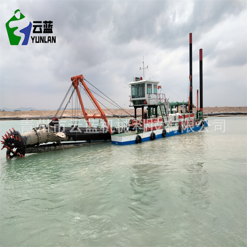港口绞吸式挖泥船 清淤抽沙船 液压挖泥船下挖深度型号-阿里巴巴