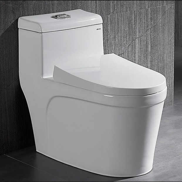 鹰牌ying家用马桶小户型普通家装坐厕抽水一体虹吸式节水座便器