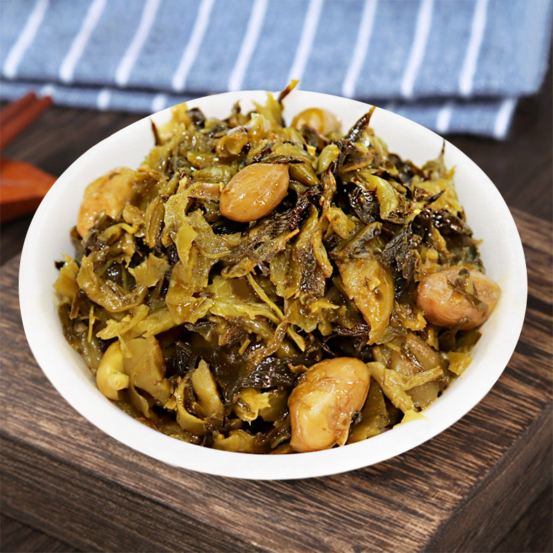 梅菜花生70g*30包整箱福建咸菜腌菜酸菜下饭菜小吃菜配饭配粥