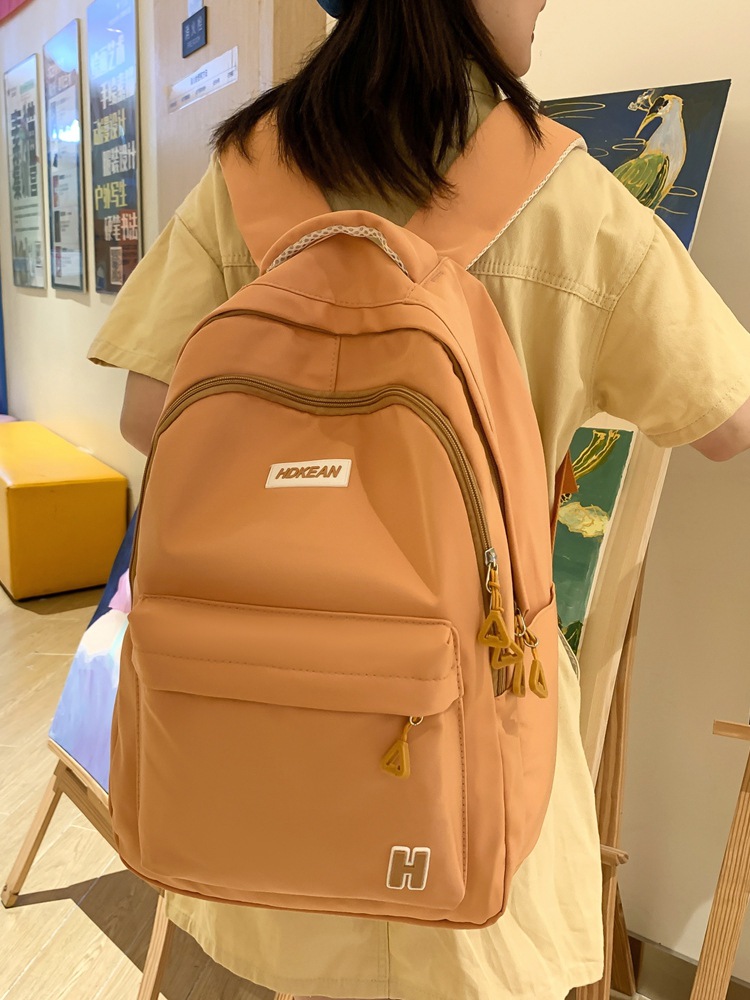 Junior and Middle School Students Schoolbag Wholesale School New Leisure Class Backpack