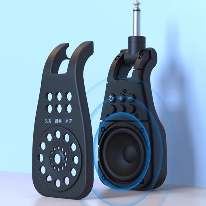 m600直插式电吹管小音箱效果器电吉他蓝牙罗兰吉它带混响声卡音响