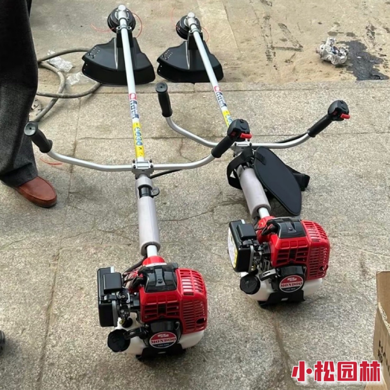 正品蒙多443二冲程汽油割草机割灌机打草机家用除草机草坪修剪