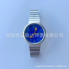 直播新品海绵宝宝系列卡通动漫蓝色汉堡个性跨境分销学生休闲手表