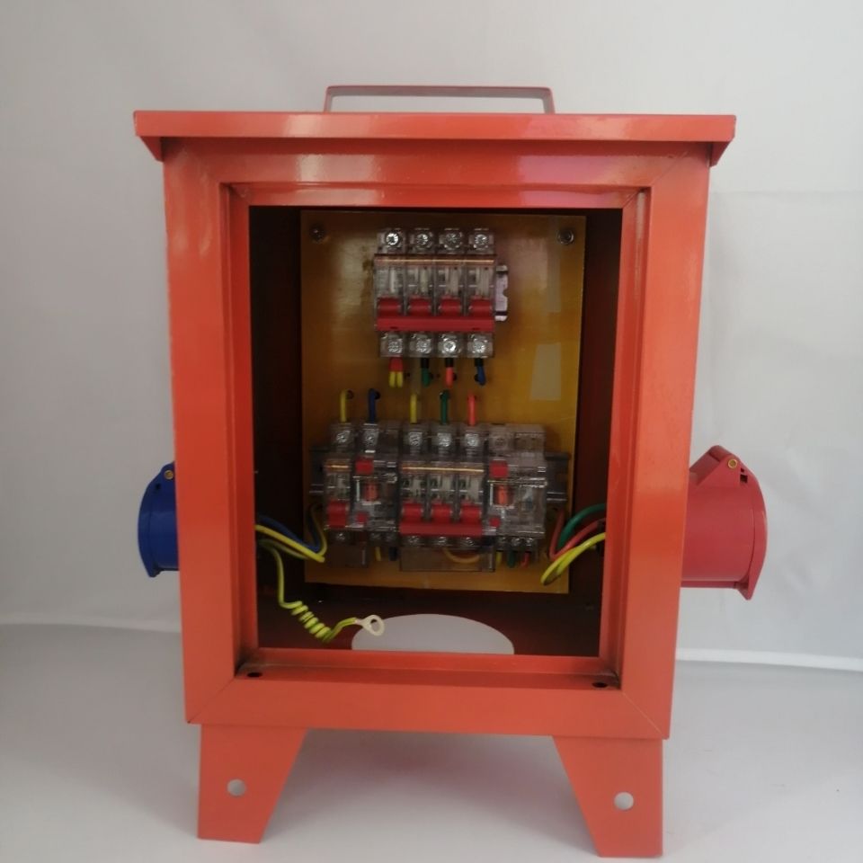 施工工地电箱三级小电箱工业防爆插头临时配电箱工地手提电箱电箱