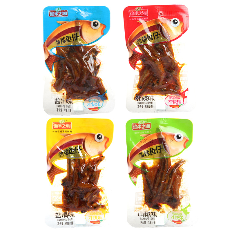 渔米之乡 小鱼 渔米之湘溜溜鱼 鱼米之乡劲辣毛毛鱼5斤/袋