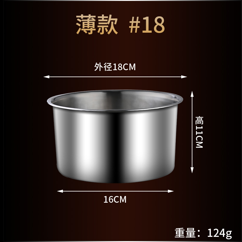 kitchen accessory kitchen appliance Kitchen Supplies Stainless Steel Stock Pot with Lid Seasoning Containers Commercial Condiment Dispenser Seasoning Jar Seasoning Jar Wholesale