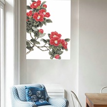 A12086客厅装饰画沙发背景墙画卧室床头壁画餐厅花卉挂画复古风