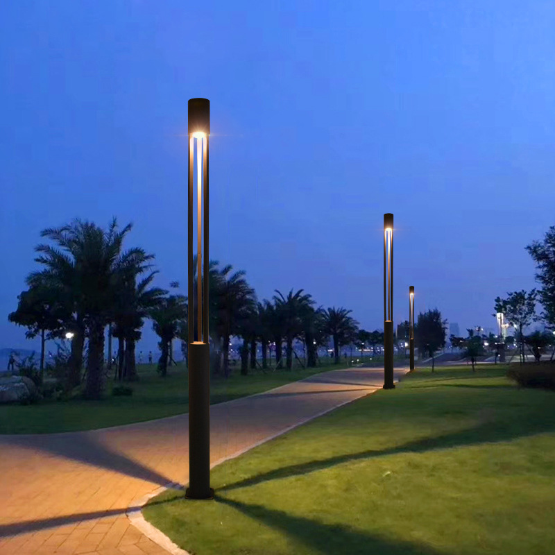 景观灯led小区高杆灯园林户外防水圆形庭院灯广场道路灯坪路灯