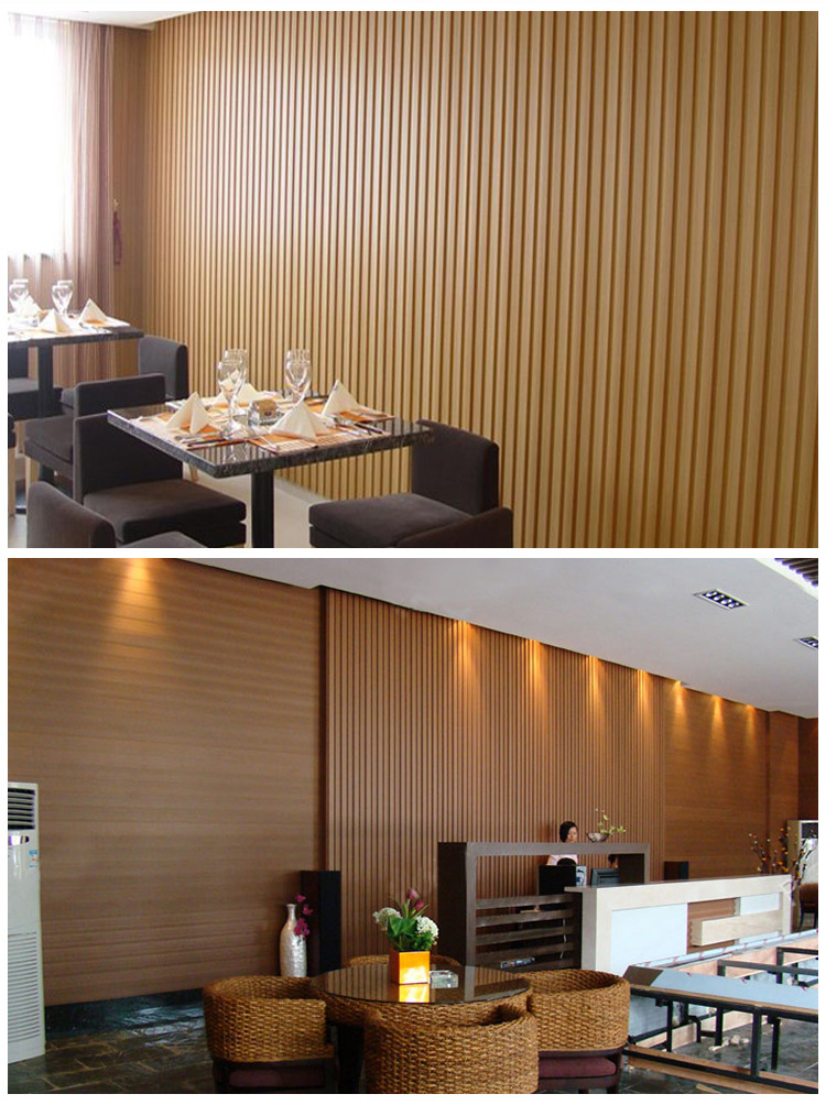 生态木格栅背景墙204大吊顶天花材料绿可木格栅装饰长城护墙板