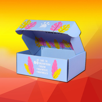 彩色飞机盒定制瓦楞快递彩盒定做服装包装盒jk汉服内衣双面飞机盒