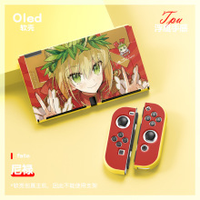 初音尼禄2021新款switch oled磨砂保护套NS oled分体式TPU彩壳