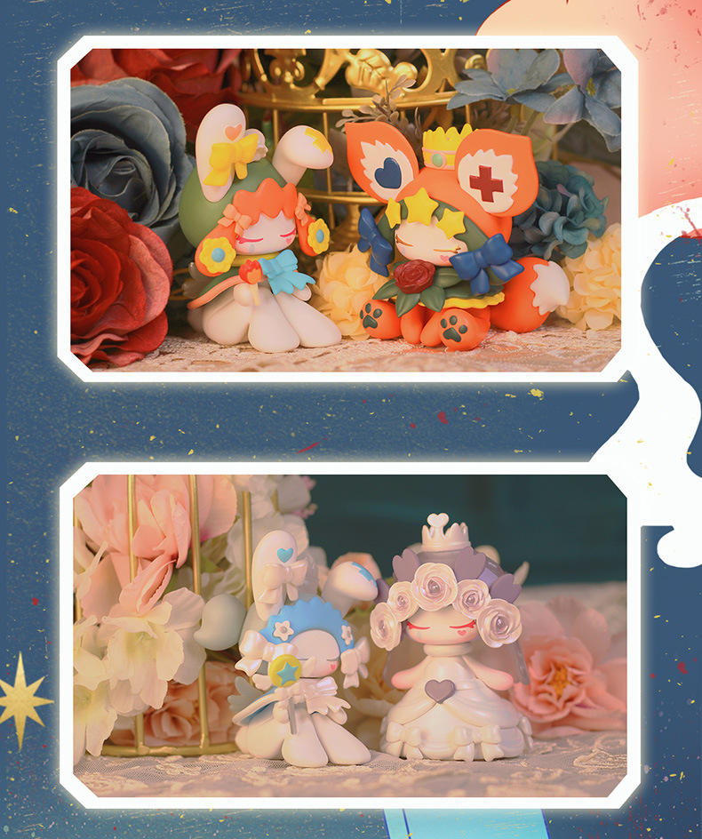 爱丽丝alice童话系列盲盒女孩可爱娃娃公仔手办摆件礼物桌面摆件