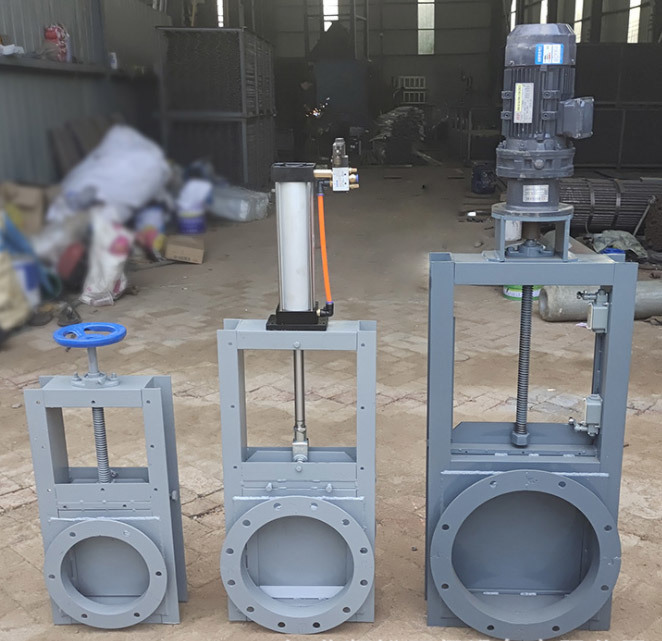 充气式螺旋闸门气动插板阀手动插板阀物料调节闸门螺旋闸门