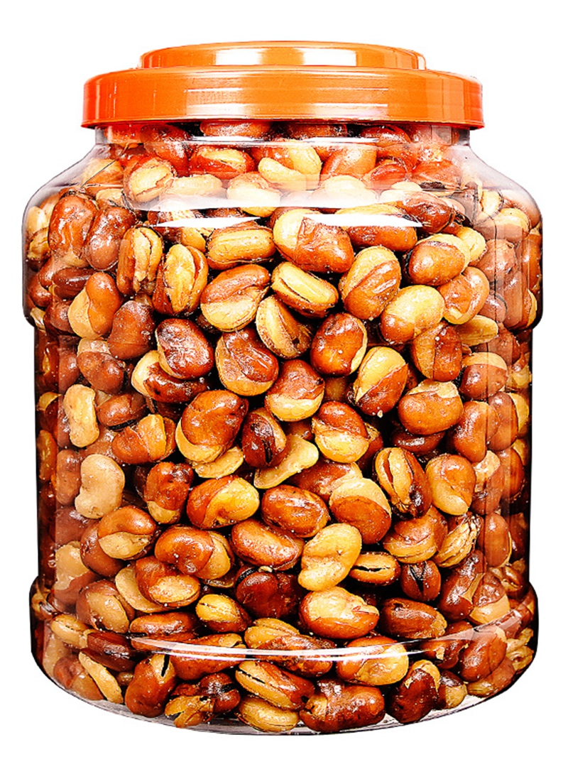 兰花豆牛肉味馋嘴罐装五香商用香酥豆下酒菜小吃零食香辣蚕豆