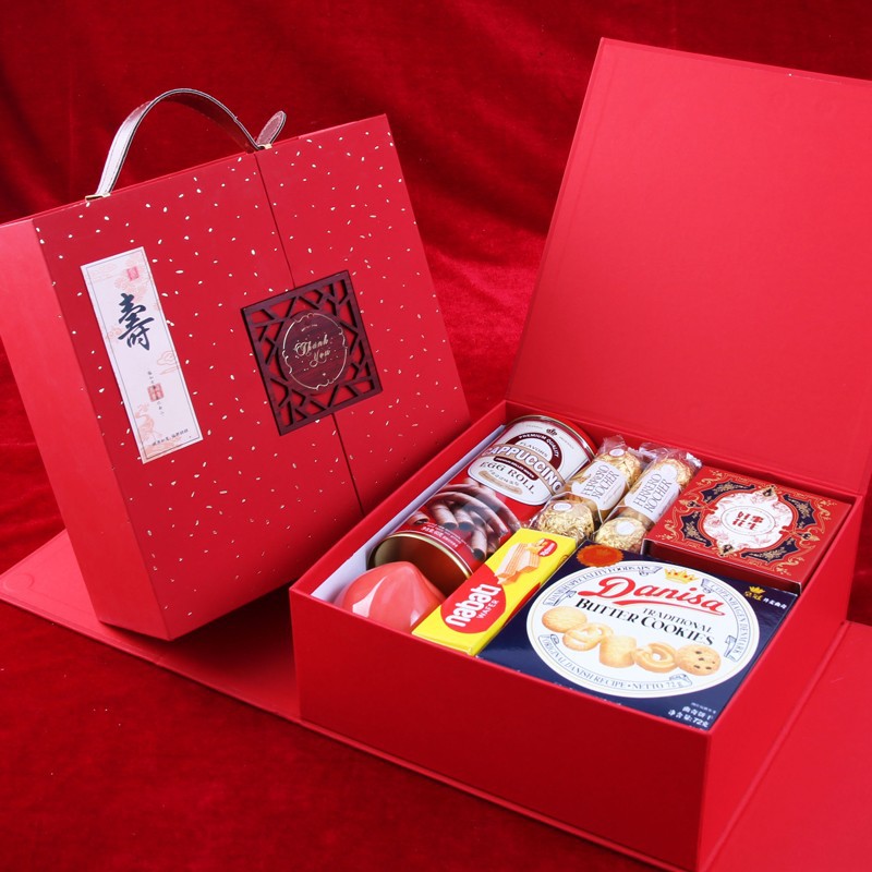 60岁生日寿宴回礼高档礼盒老人过寿喜糖伴手礼做寿祝寿成品礼品